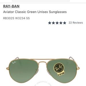 Rayban Aviator Classics